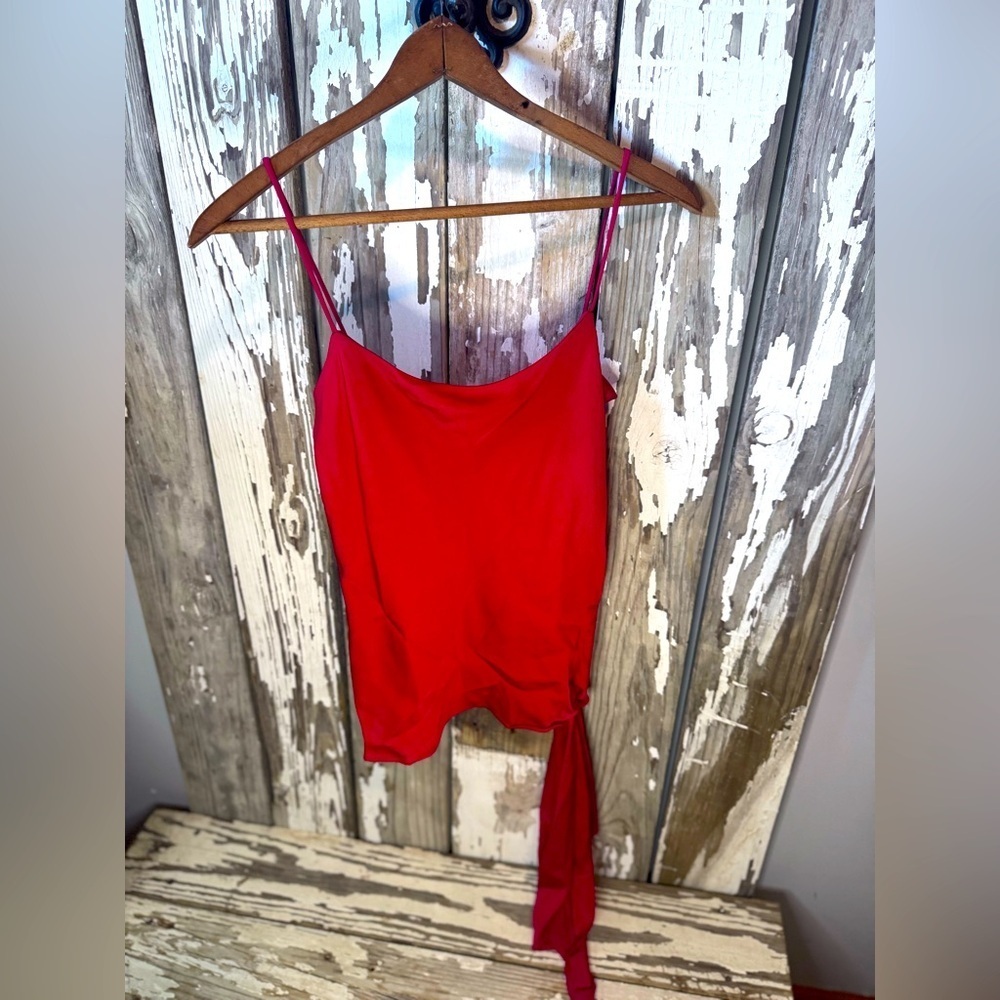 Milly Top Red Nwt Tank/ Spaghetti Strap Size 2